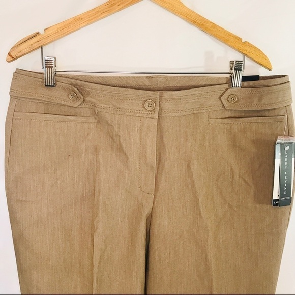 Larry Levine Slim Leg Pants Size 16 - Picture 4 of 9
